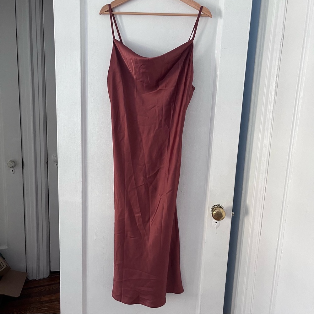 Slip Midi Dress